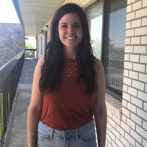 H&M embroidered tank